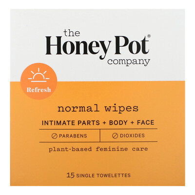 Normal Wipes, 15 Single Towelettes