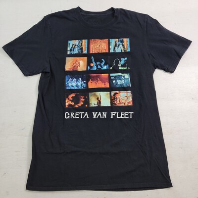 Greta Van Fleet ''My Way Soon'' Album Cover Rock Band Tour Mens Sz M T-Shirt EUC