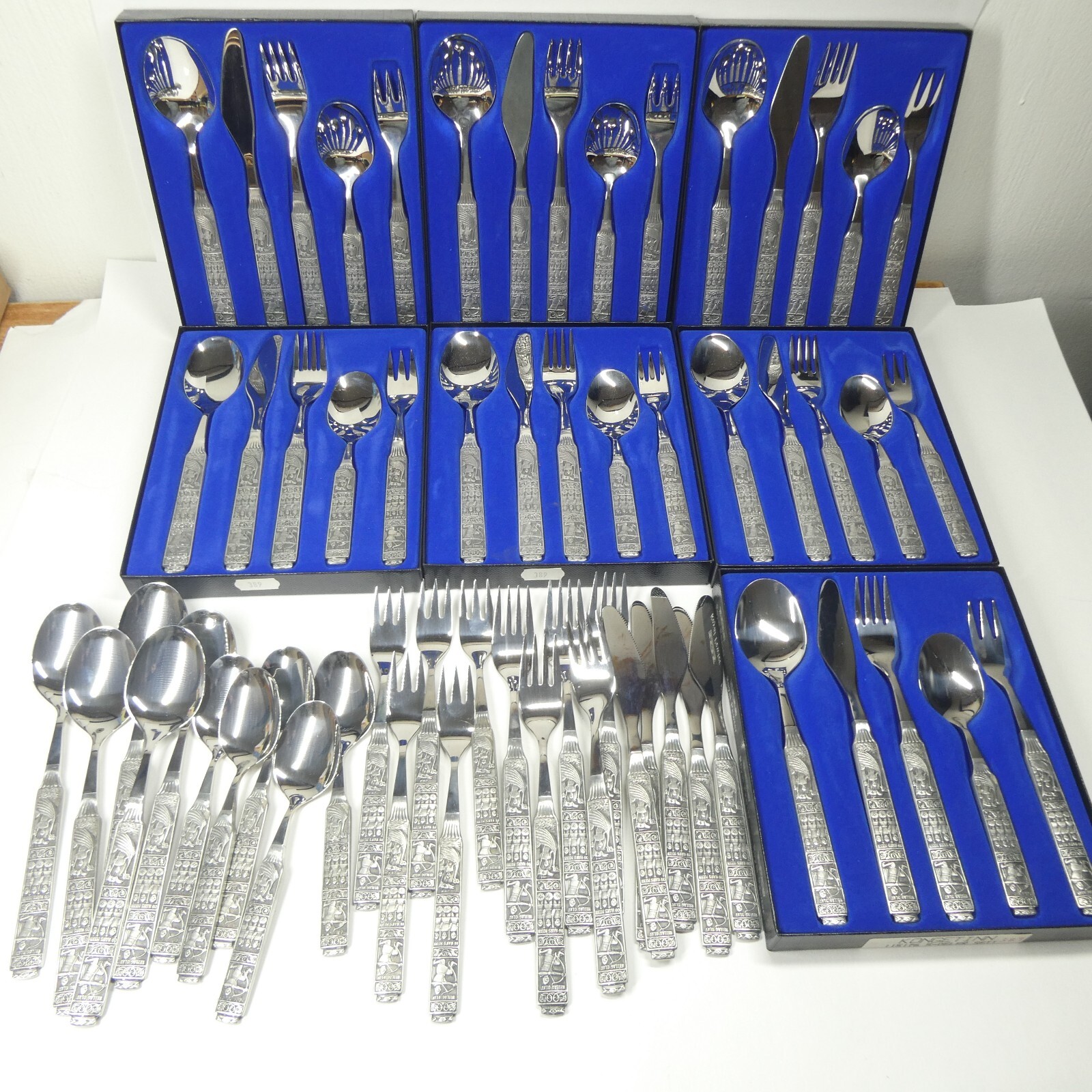 KONGE tinn カトラリーセット Konge Tinn Small Serving Set of 3 - 2 Forks + 1 Butter Knife