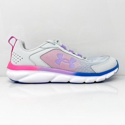 

Кроссовки Under Armour Girls Assert 9 3024634-106 Серые Кроссовки Размер 6Y, Серый, Assert 9