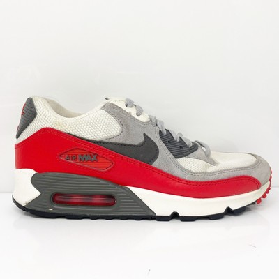 

Nike Boys Air Max 90 705499-003 Серые повседневные кроссовки, размер 5,5 года, Серый, Air Max 90