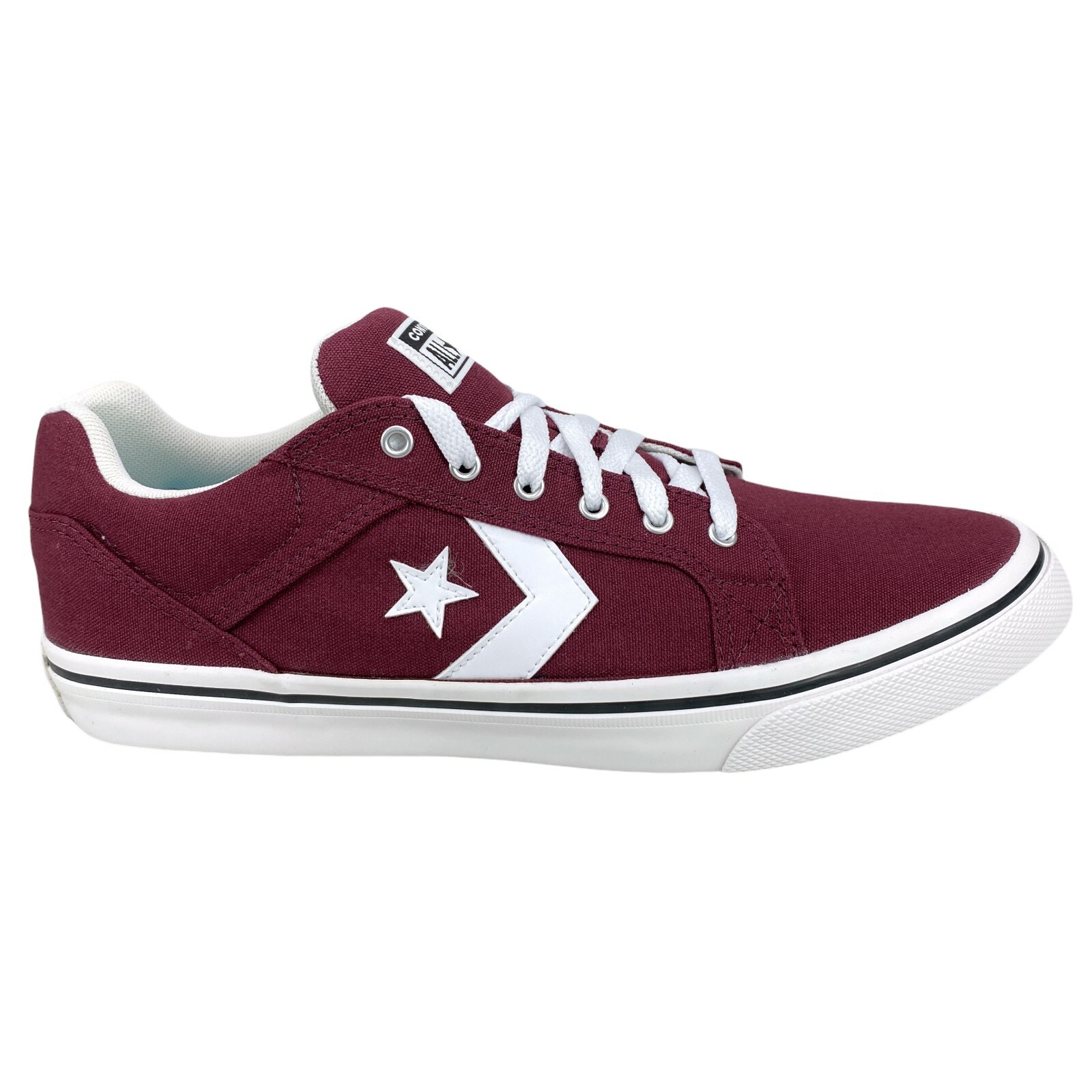 

Кроссовки Converse El Distrito 2.0 Ox Canvas Deep Bordeaux 167010F (размер 12), Converse El Distrito 2.0 Ox