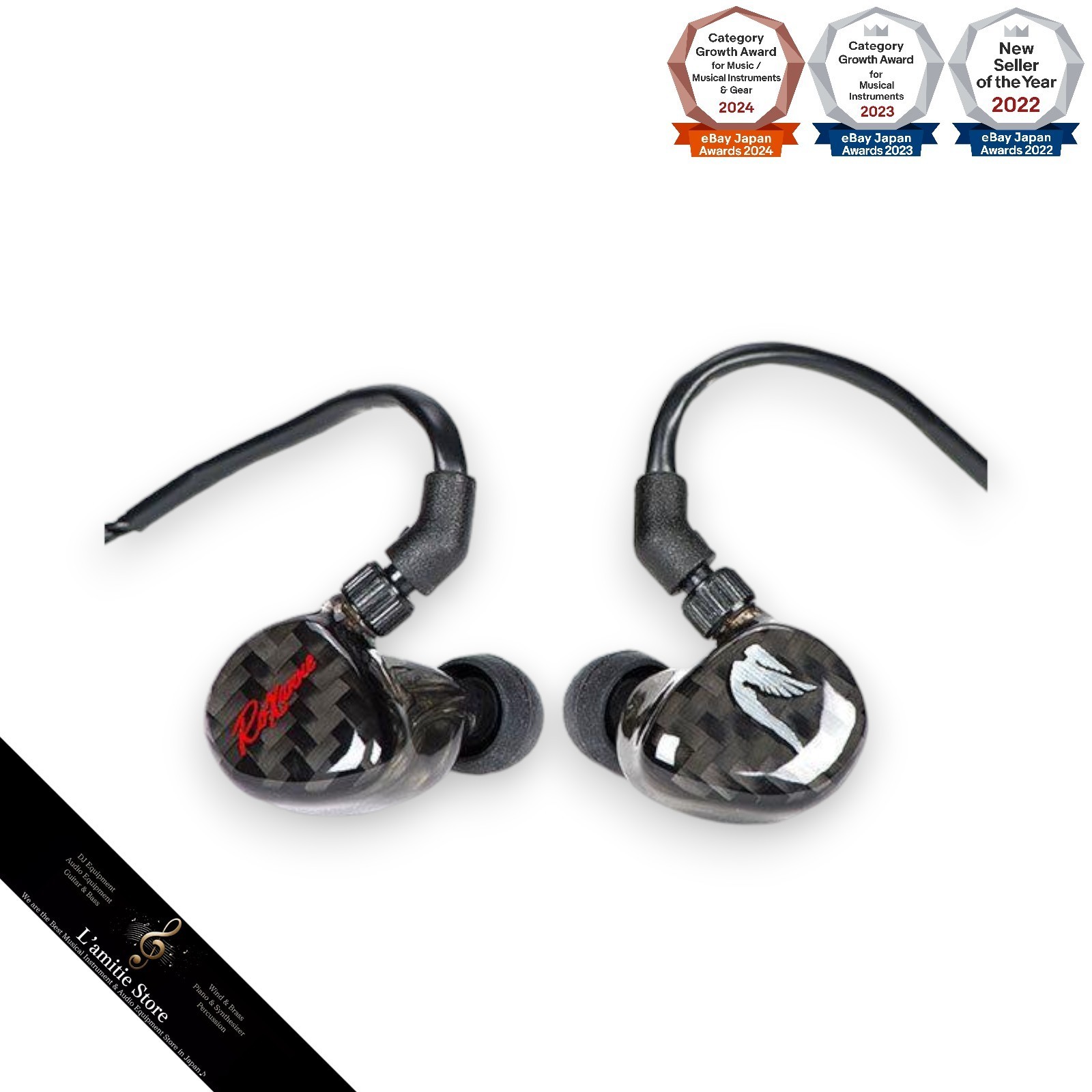 【美品】JH AUDIO ROXANNE UNIVERSAL IEM ハイエンドイヤホン JH Audio ROXANNE Universal レビュー