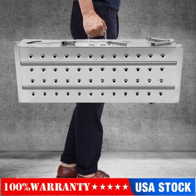 Portable Folding Scaffolding Platform, Adjustable Work Bench, Portable Step Stoo