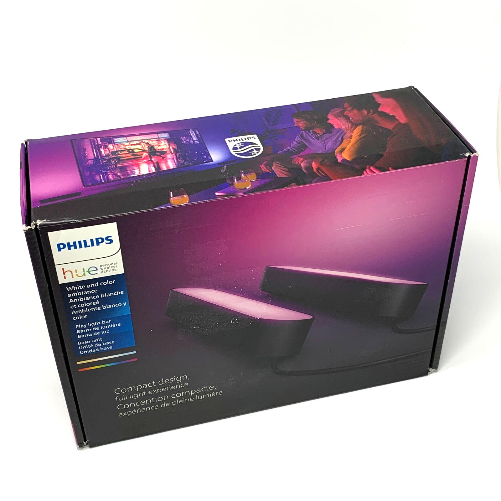 2-Pack Philips Hue Smart Play Light Bar White & Color