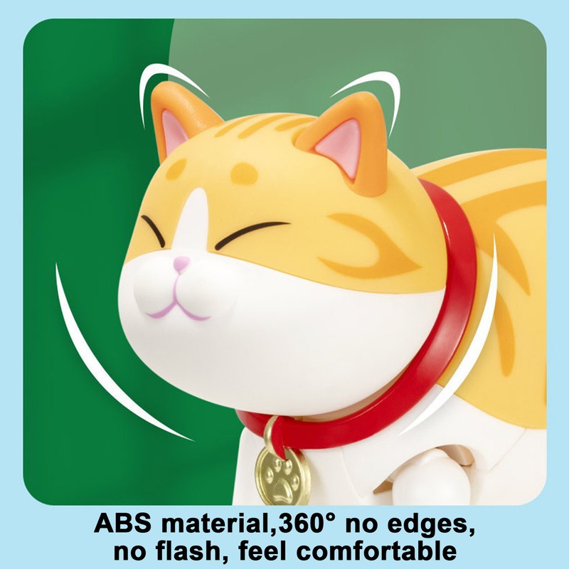 Electric Cat Walking Toy Small Cute Walking Cat Kitten Gift for Kids RANDOM