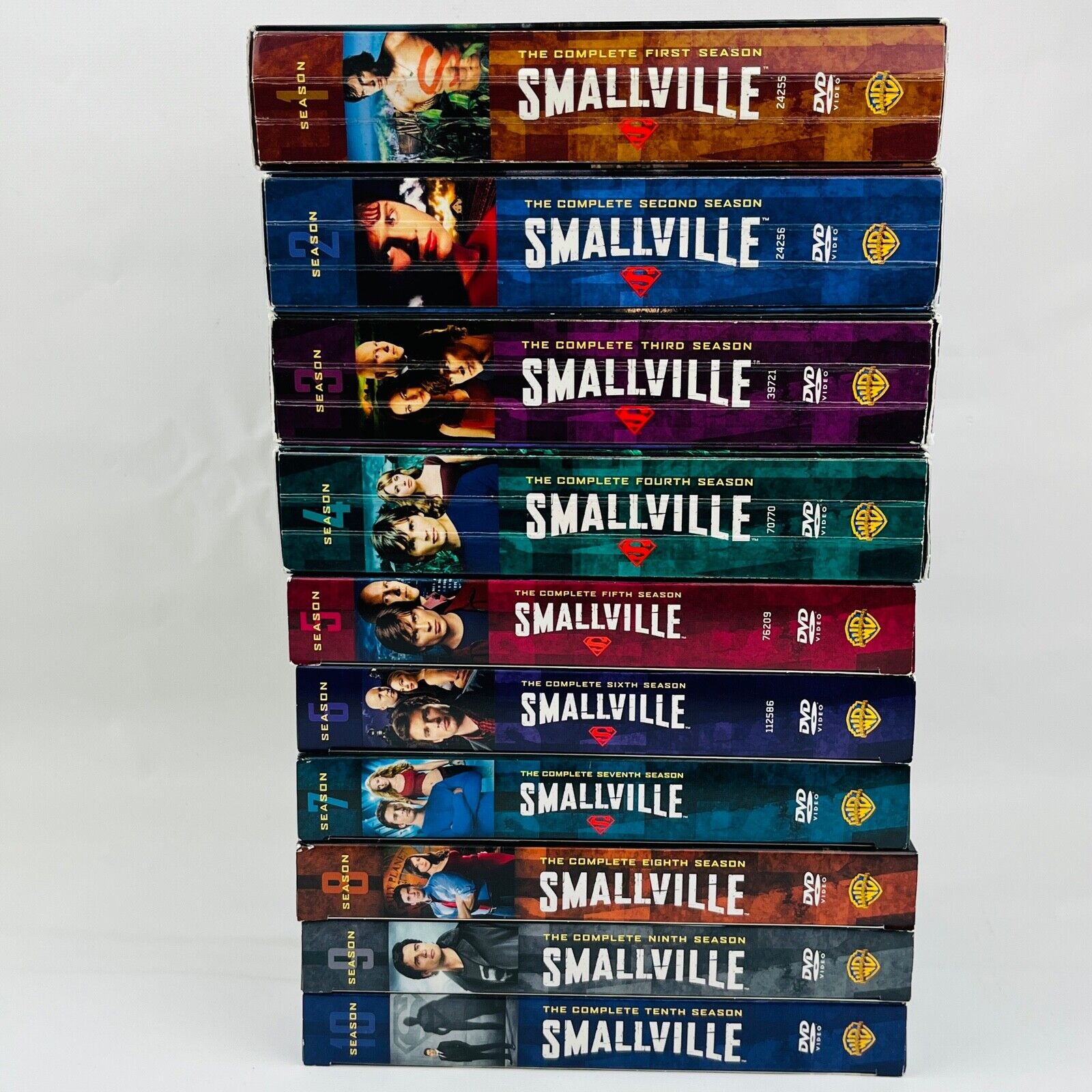 Smallville Seasons 1-10 DVD Box Sets Complete TV Series Smallville Seasons 1-10 DVD Box Sets Complete TV Series