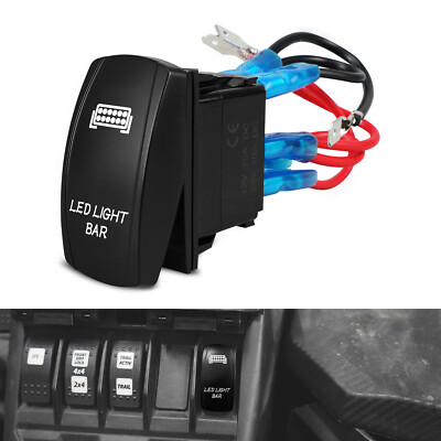 5 Pin LED-Lichtleiste Wippschalter EIN AUS 20A/12V 10A/24V Für Auto Boot SUV ATV