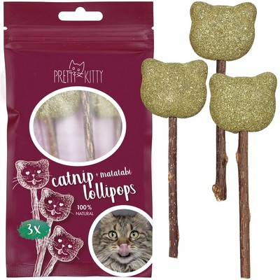 With Catnip 3 Catnip Toys For Cats  Catnip Lolli With Dental Cleaning