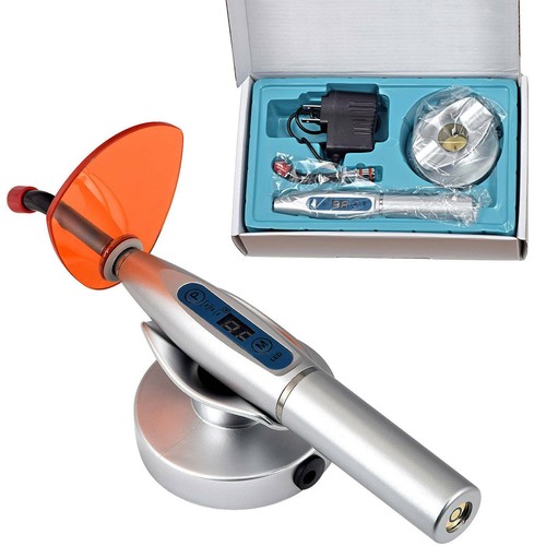 Dental Wireless Cordless LED Curing Light Lamp 2000mw Resin Cure Machine 5W
