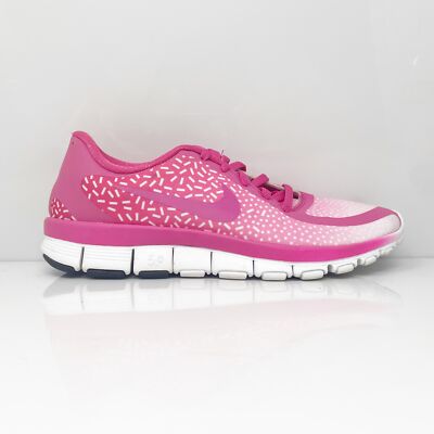 

Nike Womens Free 5.0 695168-661 Розовые кроссовки для бега, размер 7,5, Розовый, Free 5.0