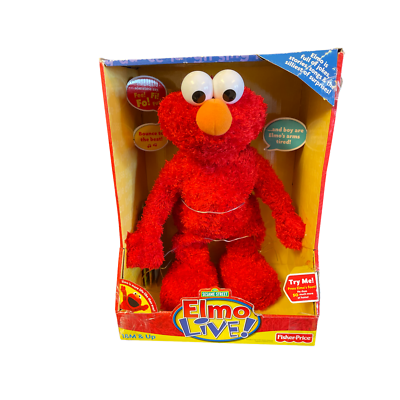 Elmo live doll sales