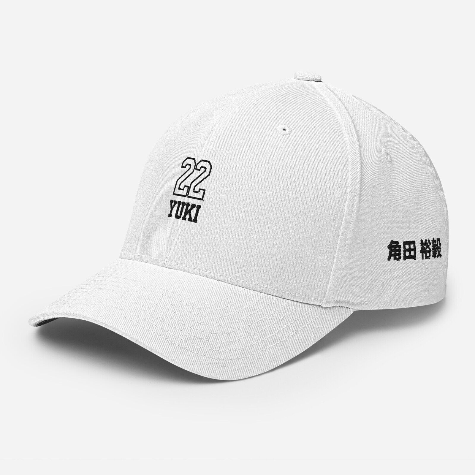 Yuki Tsunoda F1 2025 Structured Twill Cap White Racing Style Yuki Tsunoda F1 2025 Structured Twill Cap White Racing Style
