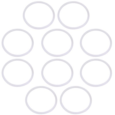 Silicone Gasket Tri-clover (Tri-clamp) O-Ring - 4 Inch (Pack of 10)