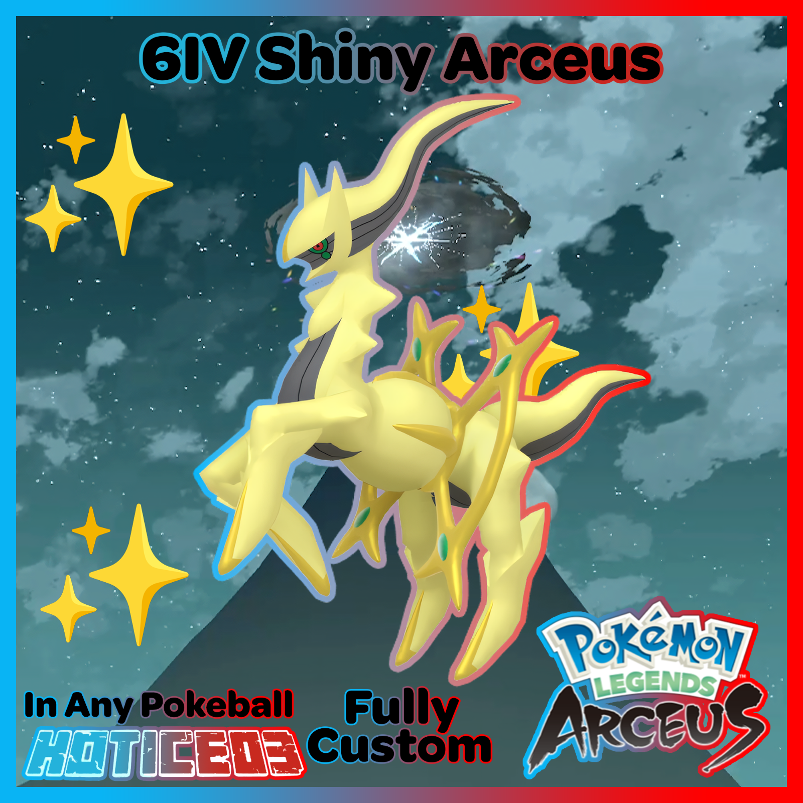 Mythical Arceus / Best Stats / Pokemon Legends: Arceus