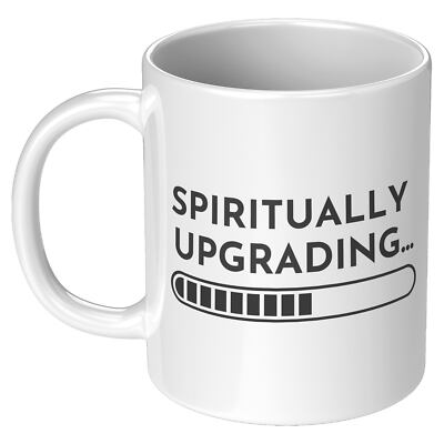 Upgrading White Mug