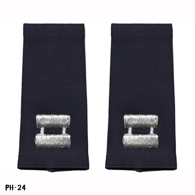 PAIR US Air Force USAF Captain CAPT O-3 Shoulder Marks ~ Boards ~ NOS USA