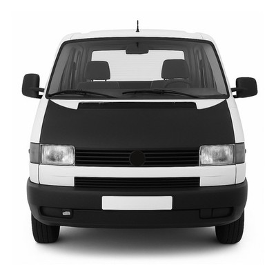 Car Bonnet Mask Hood Bra Short End for VW Eurovan 1992-2003 Black Full Coverage