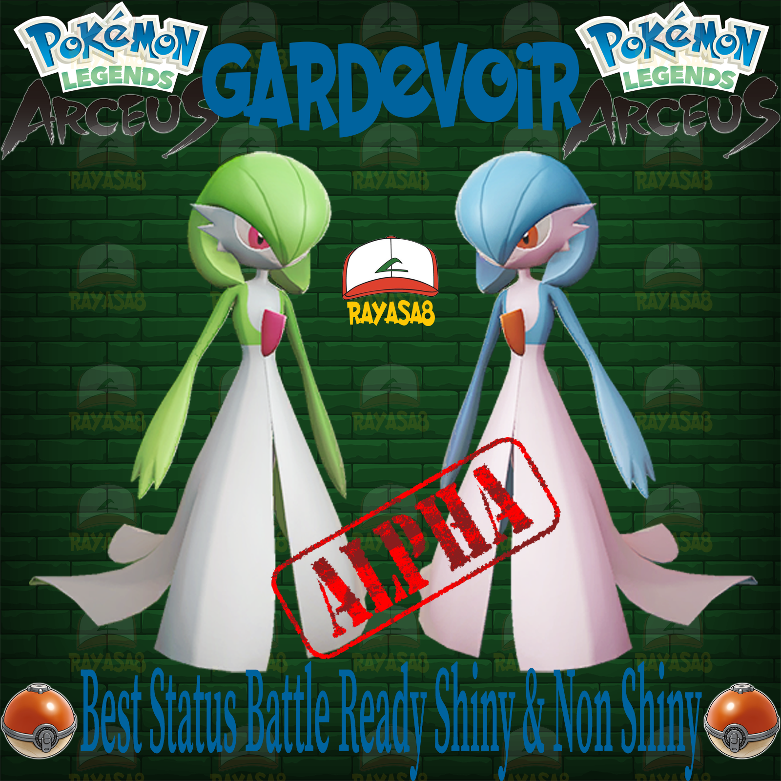ポケモン - Gardevoir mew 英語版　正規品 Pokemon Gardevoir Shiny 6iv Alpha Non Shiny Best Stats