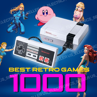 Nintendo Classic Edition NES Mini HDMI Console 1000 From Childhood Retro Games