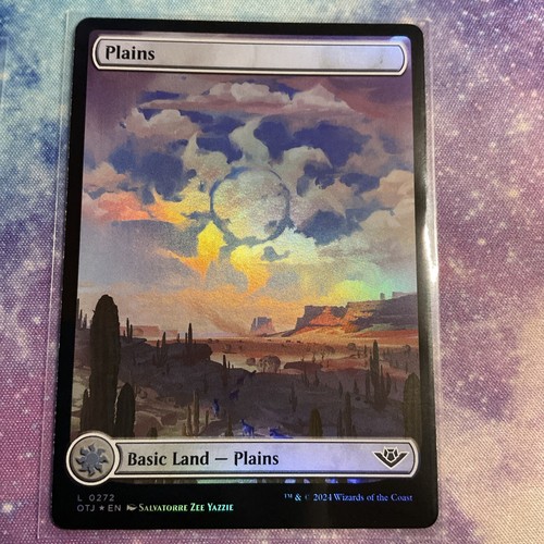 【PSA10】MTG PLAINS （平地） foil 261/280 MTG Plains Foil Land Card Urza's Saga Arena Promo WotC - HP