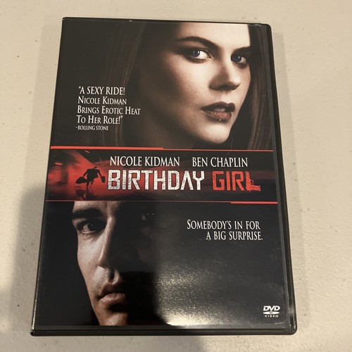 Birthday Girl DVD W/Insert Nicole Kidman, Ben Chaplin
