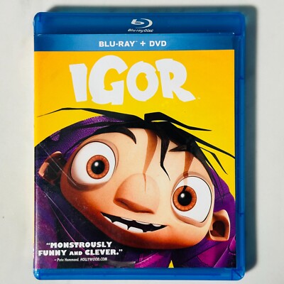 Igor - Blu-Ray + DVD - Steve Buscemi - John Cleese