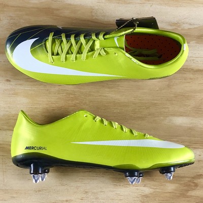 Nike Mercurial Vapor Negro Y Verde Fútbol en Mercado Libre