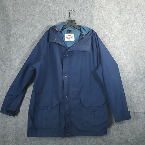woolrich ウールジャケット 90s Vintage WOOLRICH Southwestern Green Blue Silver Button Wool