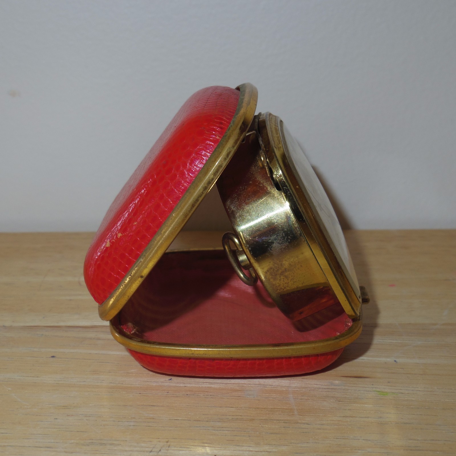 Vintage Bradley Seven Jewels Travel Alarm Clock Alarm Doesn't Work Doesn't Tick