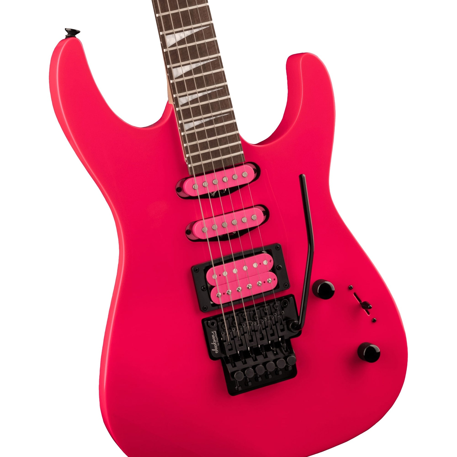 Jackson X Series Dinky DK3XR HSS - Neon Pink | eBay
