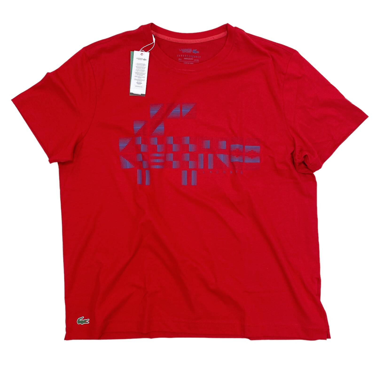 

Мужская футболка с принтом Lacoste SPORT Novak Djokovic TH9320-240 (размер 8, Красный, Lacoste TH9320-240