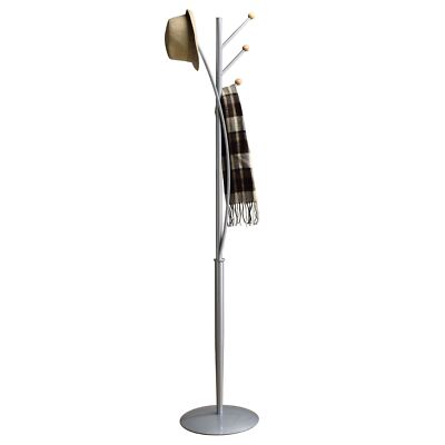 Kleiderständer Standgarderobe aus Metall Flur Diele Möbel Design mit 4 Haken