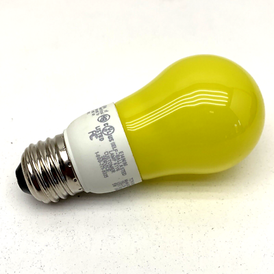 TCP 8A05Y Cold Cathode 5 Watt YELLOW Lamp Light Bulb 5W A17 120V