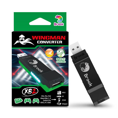 Brook Wingman XB2 Converter Wireless Controller Adapter for Xbox Consoles and PC