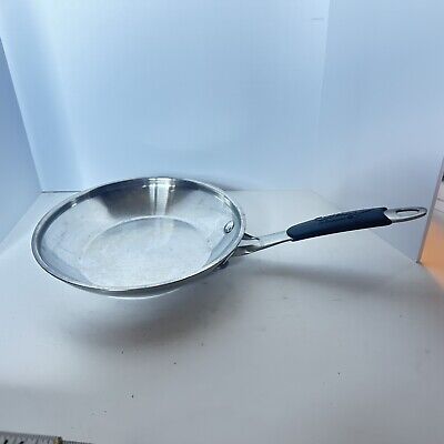 Calphalon 8'' 1388 Frying Pan Stainless/Copper Tri Ply