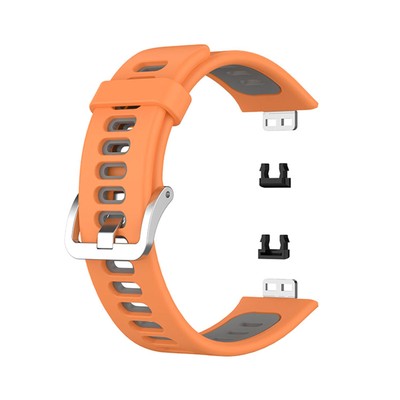 One-piece Silicone Watch Band Strap For Huawei Watch Fit Special Edition (B39)