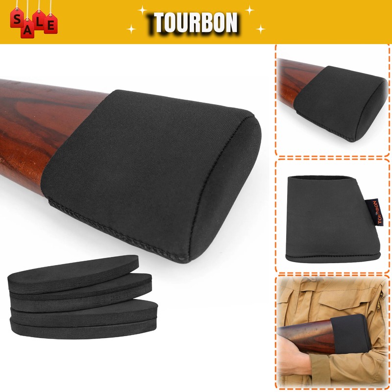 Tourbon Jagd Gewehr Schaftkappe StoÃDÃ¤Mpfend RÃ¼Ckschlagminderer RÃ¼CkstoÃDÃ¤Mpfer