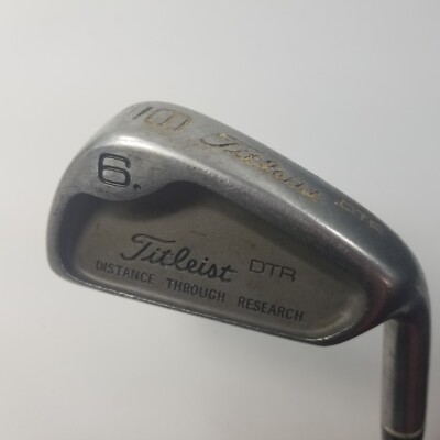 Titleist DTR 6 Iron, Steel Shaft Regular Flex Right-Handed 37.5''