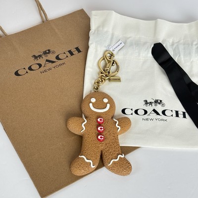 COACH ジンジャーブレッドマン キーホルダー 公式】COACH – コーチ | ジンジャーブレッド マン バッグ チャーム