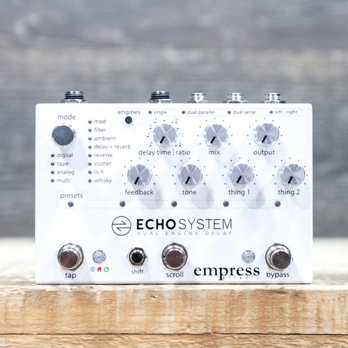 Empress Effects Echosystem Dual Engine Delay 12-Algorithm Empress Effects Echosystem Dual Engine Delay 12-Algorithm