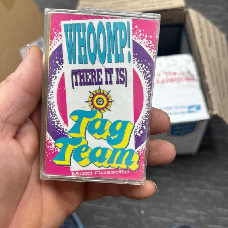 Tag Team Whoomp Whoop There It Is 90s Music Cassette Tape Very Good Condition