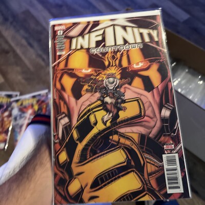 Marvel Comics Infinity Countdown #4 Comic Book Infinity Stones 1st Print