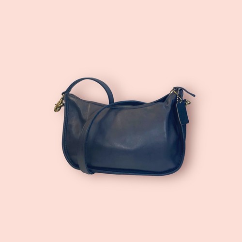 バッグ vintage coach Soho Hobo hand bag navy s-l400.jpg