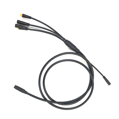 Waterproof 1 To 5 Electric Bicycle E-bike Integration Cable For KT Controller