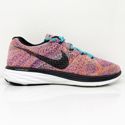 

Nike Womens Flyknit Lunar 3 698182-407 Разноцветные кроссовки для бега Размер 6.5, Multicolor, Flyknit Lunar 3