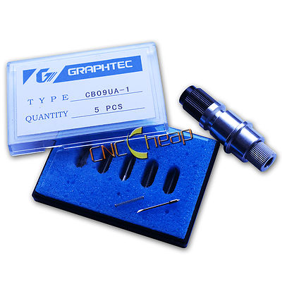 1PC Blade Holder + 10PCS 30° Blades Fit for Graphtec CB09 Vinyl Cutting Plotter