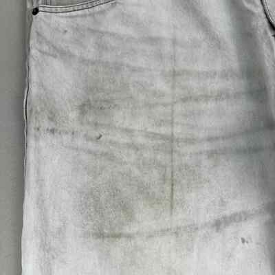 Vintage LA Gate Jeans Mens 40 Gray Denim Baggy Fit Straight Leg Hip Hop Skater