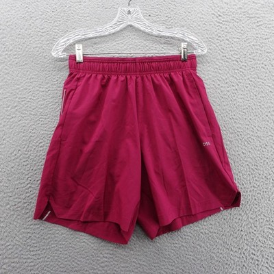 DSG Mens 7 in Stride Running Shorts Athletic Gym Workout Burgundy Pockets