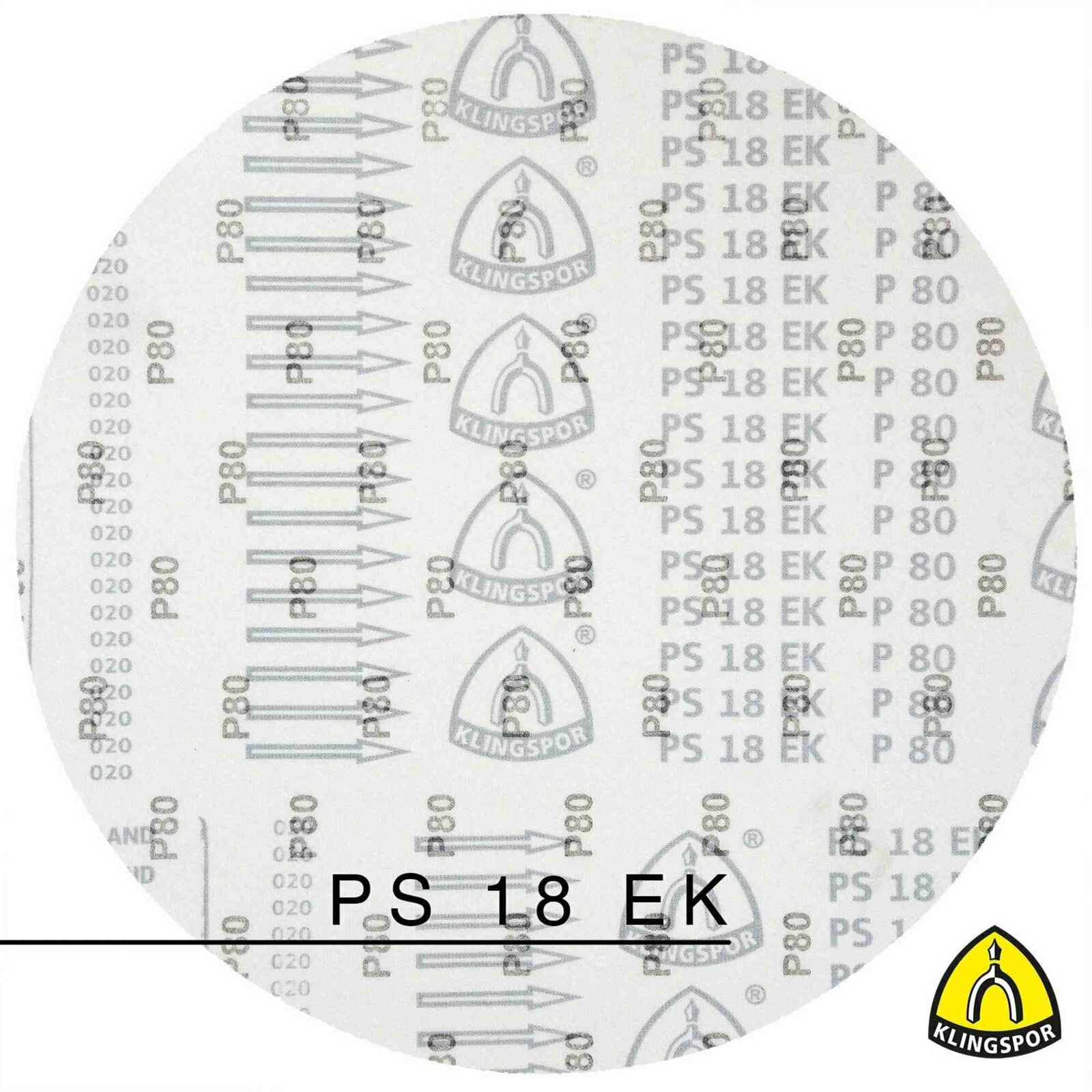 Klingspor Schleifscheiben PS 18 E - 300mm Für Weichholz | 10 Stück